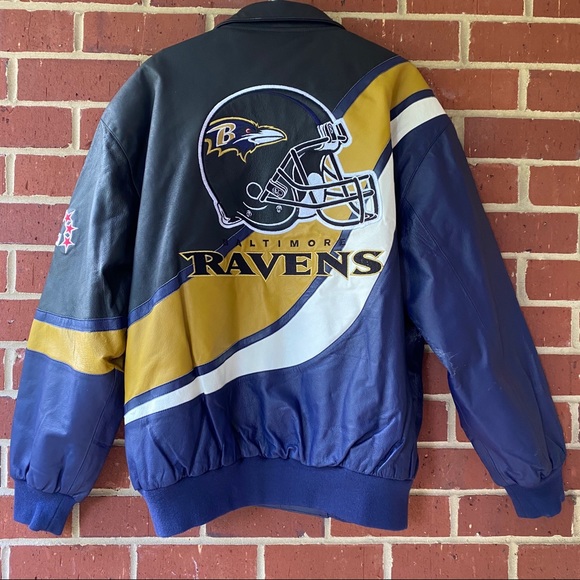 Leather Ravens Jacket - Picture 7 of 8